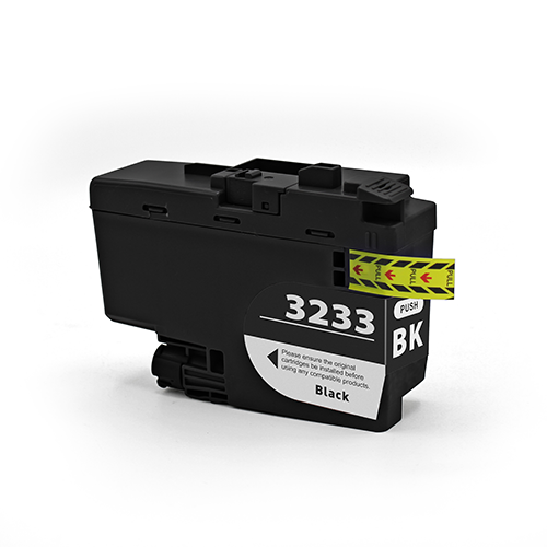 Cartuccia compatibile per Brother LC-3233 nero 3000pag.PIGMENTATO
