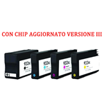 Cartuccia per HP 933XL CN055AE  magenta 825pag con chip aggiornato versione III