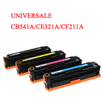 Toner universale per HP CB541A CE321A CF211A CANON 716 731 ciano 1400PAG.