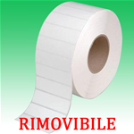 Etichette adesive rimovibile per DYMO DM-11353 S0722530 25mm*13mm 1000pz