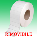 Etichette adesive rimovibile per DYMO DM-99010 S0722370 89mm*28mm 130pz