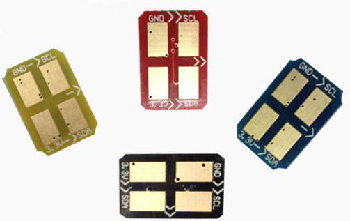 Chip per Samsung CLP600 CLP650 ciano 4000pag.
