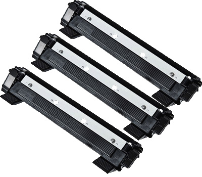 Kit 3 toner compatibile per Brother TN1050