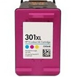 CH564EE Cartuccia rigenerata per  HP 301XL colori visualizza livello inchiostro 350pag.