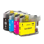 Cartuccia per Brother LC-225 magenta 1200pag.