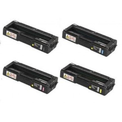 Toner per Ricoh Aficio sp C310 407637 406480 ciano 6000 pag.