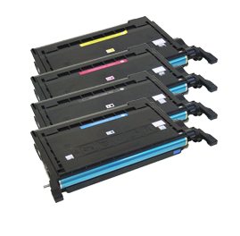 Toner per Samsung CLP-C660B CLP-610 ciano 5000pag.