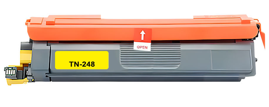 CON CHIP Toner per Brother TN-248XL giallo 2300pag.