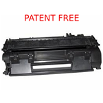 PATENT FREE Toner comp. universale per HP CE505A CF280A Canon 719A nero 2700pag.