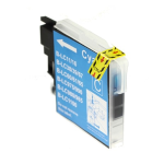 CYAN Cartuccia per Brother LC-980 LC-985 LC-1100 ciano