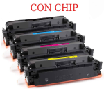 CON CHIP Toner compatibile per HP M454 W2031X 415X ciano 6000pag.