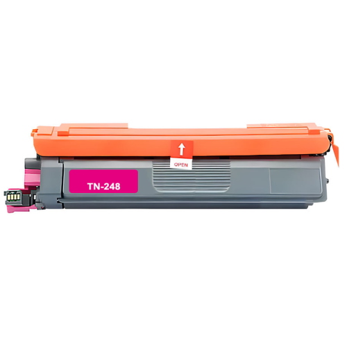 CON CHIP Toner per Brother TN-248XL magenta 2300pag.