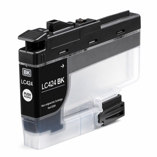Cartuccia compatibile per Brother LC-424 nero 750pag.